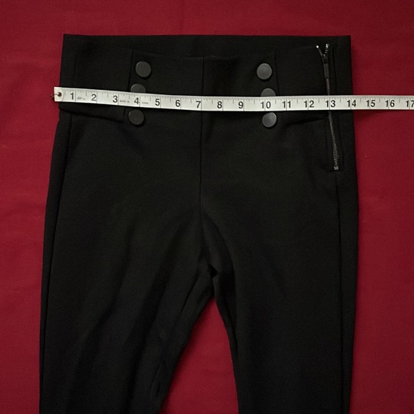 NWOT Zara Sz M High-waisted Leggings with Elastic Waistband. - Picture 8 of 11